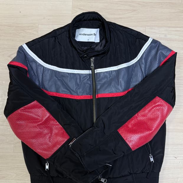 앤더슨벨 바이커 패디드 자켓 M