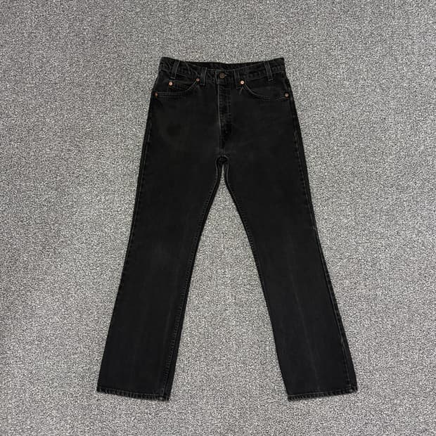 90s 빈티지 리바이스 517 블랙 허리39cm