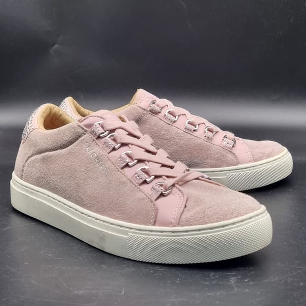 스케쳐스 스웨이드 여성스니커즈245