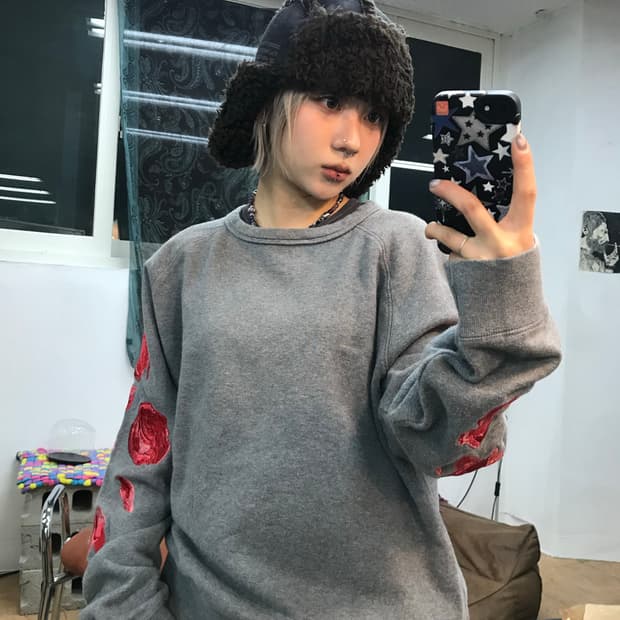 Our Legacy 아워레가시 14fw 로즈 맨투맨 