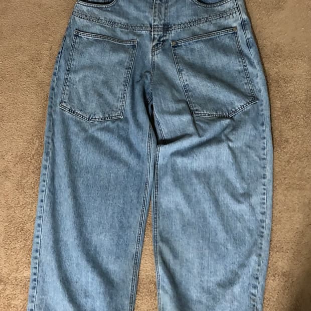 9999아카이브 더블니 와이드팬츠