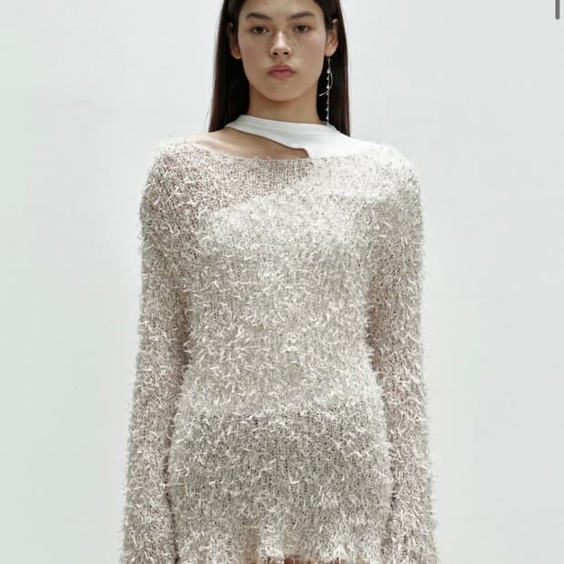 CERRIC FRINGE DROP KNIT