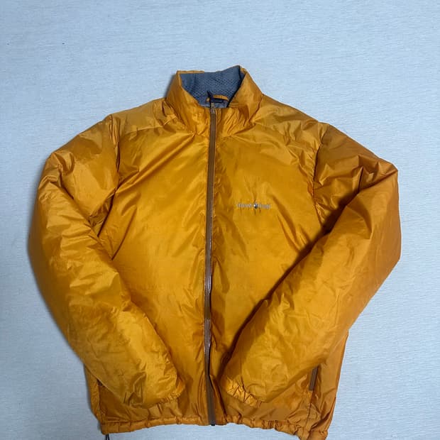 (M)90s 몽벨 빈티지 재팬 경량 다운 오렌지