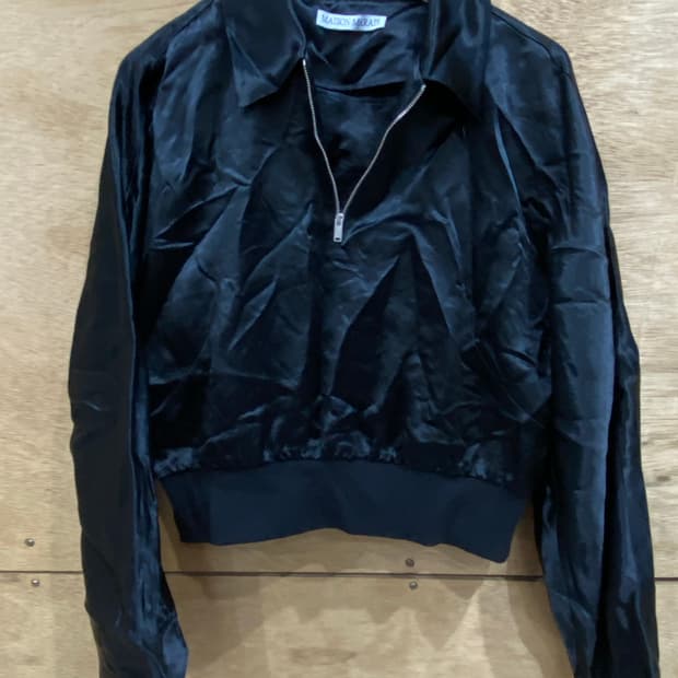 메종 마레 블랙 반집업 36사이즈