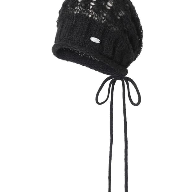 구해요) 쓰리타임즈 멜로우 비니 블랙