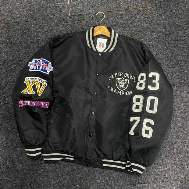 NFL 레이더스 슈퍼볼 스타디움자켓