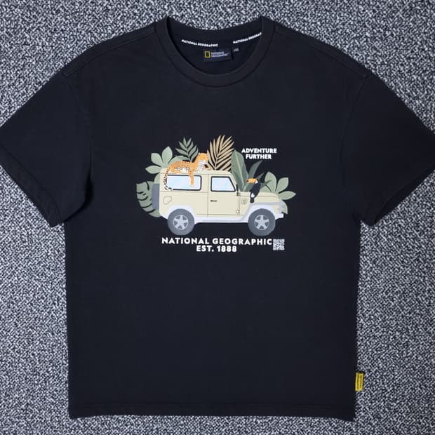 [무료배송][140]내셔널지오그래픽 키즈 라운드 반팔티