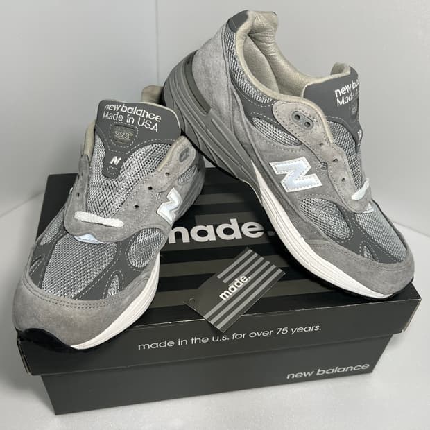 [W255] 뉴발란스 993 메이드인 USA B 그레이