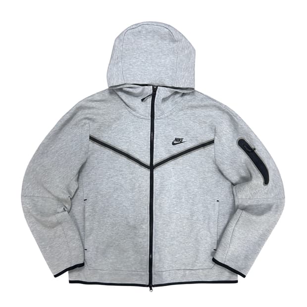 나이키 그레이 테크팩 후드집업(XL)