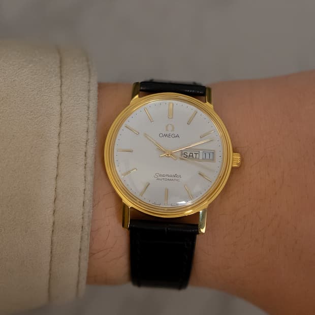 오메가 씨마스터 데이데이트 빈티지 오토매틱 시계