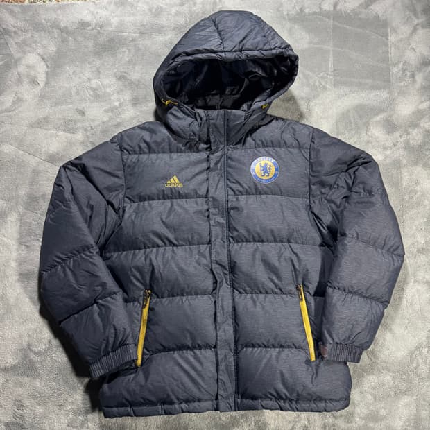 XL 아디다스 첼시 숏패딩 삼성스폰서 