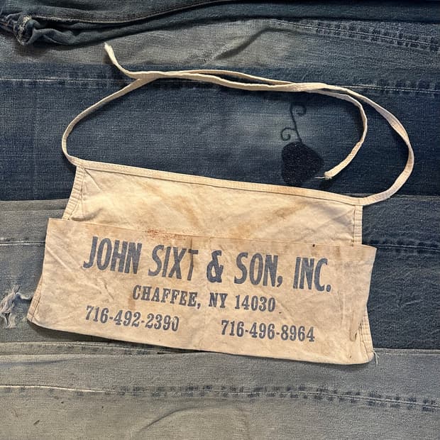 USA 빈티지 에이프런 앞치마