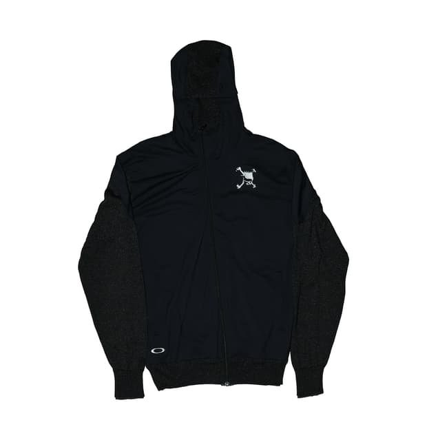 정품 오클리 웨이브미스틱 후드 집업 블랙 XL