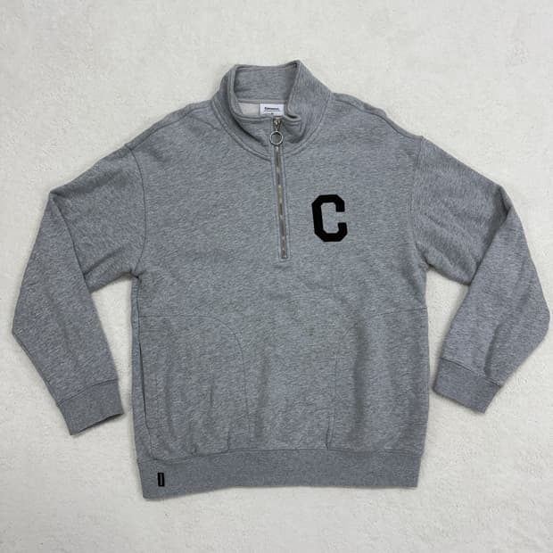 커버낫 반집업 맨투맨 M