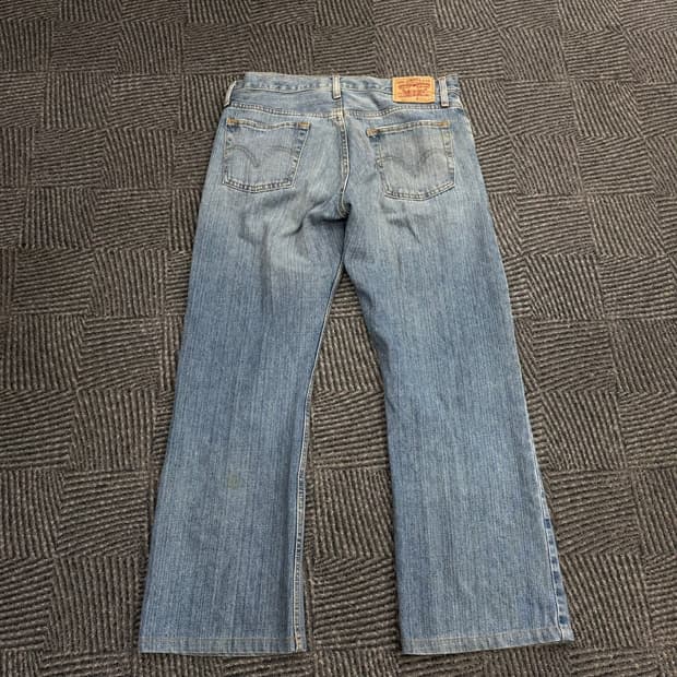 리바이스 527 로우 부츠컷 데님 팬츠 Levi's 527