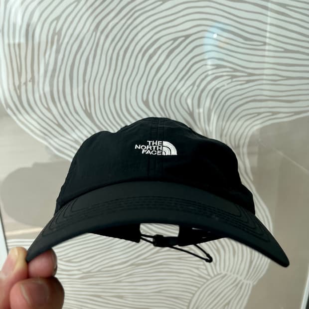 상태ss))노스페이스 소프트 캠프 캡 블랙 NE3CQ04A