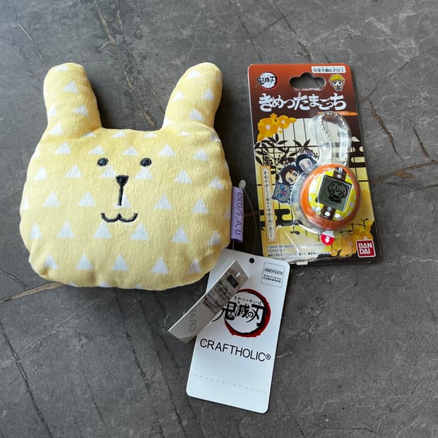 귀멸의칼날 젠이츠 다마고치+크래프트홀릭 젠이츠 파우치