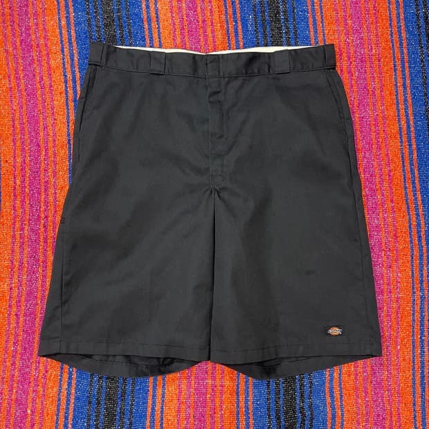 디키즈 워크 반바지 빈티지 루즈핏 면팬츠