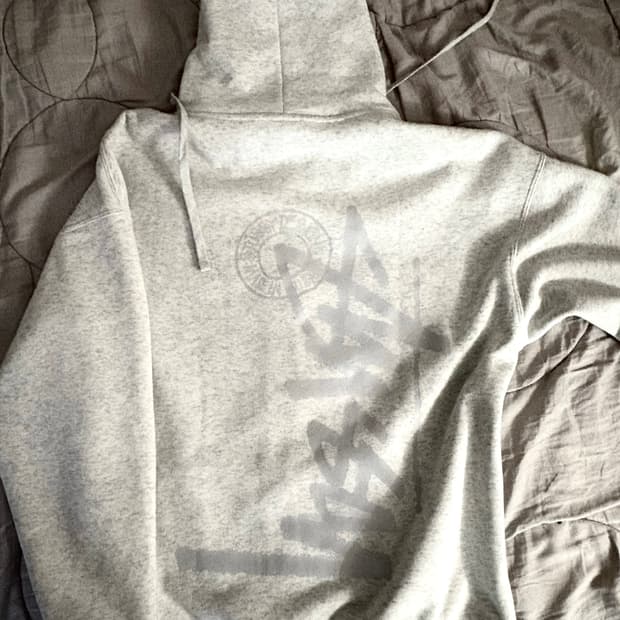 스투시 백로고 부아나 후드집업