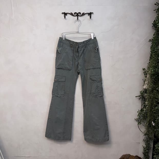 Codes Combine mute blue cargo pants