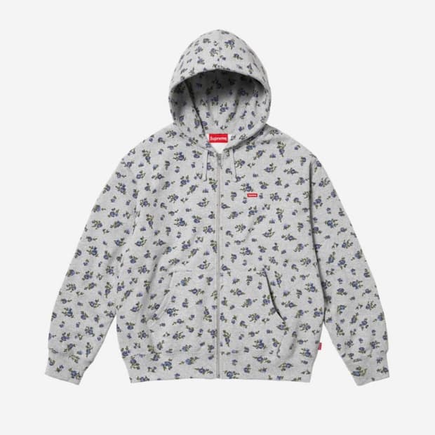 구합니다아 슈프림 플라워 후드집업