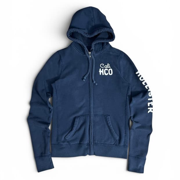홀리스터 hollister 후드집업 네이비 M