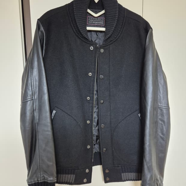Lofi Varsity Jacket (울/양가죽)