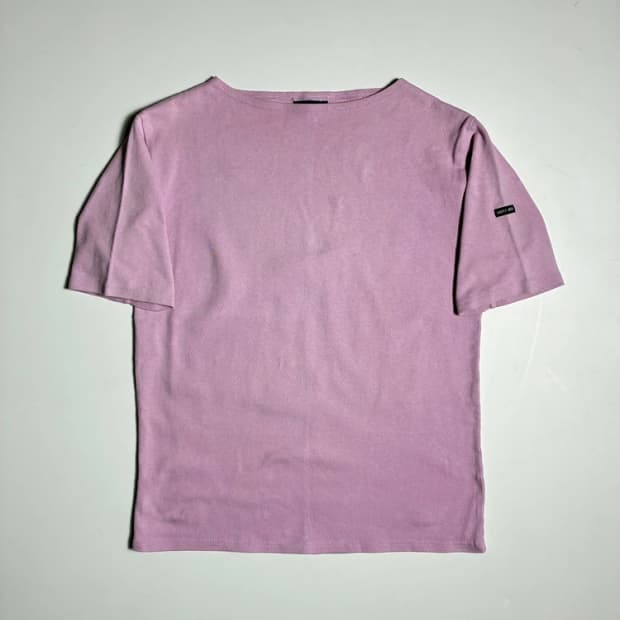 세인트제임스 클래식 로고패치 코튼 반팔 티셔츠 R1424