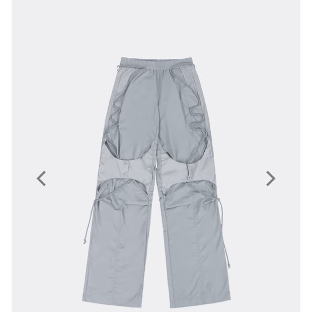 오호스 OPEN SNAP LIGHT PANTS-GREY 팬츠 1