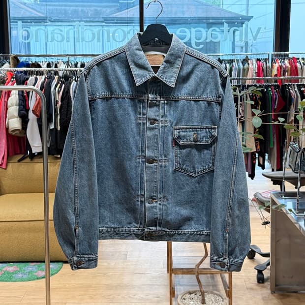 리바이스 70502 데님 트러커 자켓 
