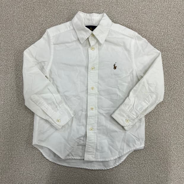 4T 폴로랄프로렌 키즈 옥스포드 셔츠 0213M