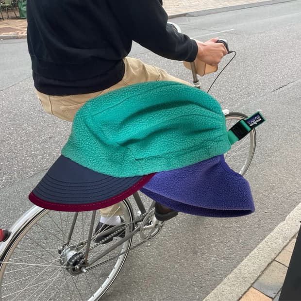 Vintage 90s Rare Patagonia Fleece Cap