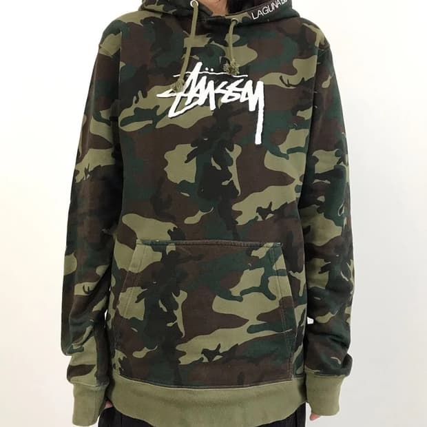 Stussy Laguna Beach Camo Hoodie