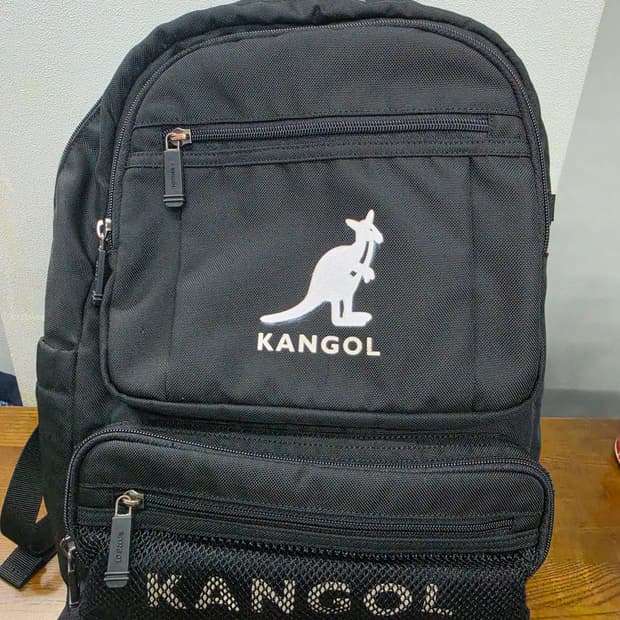 캉골 블랙 백팩