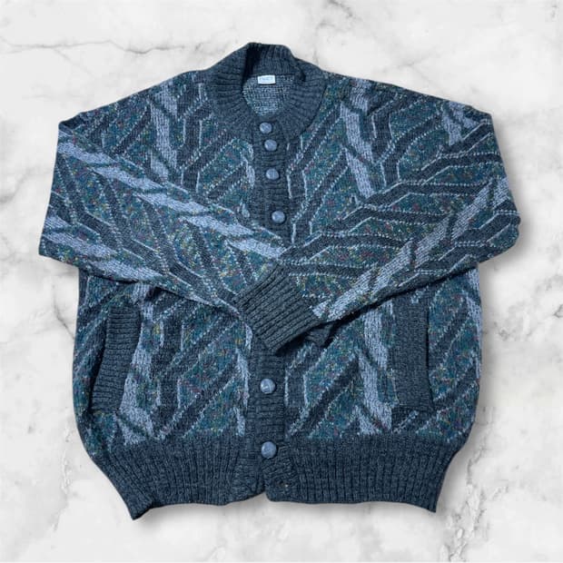 재패니즈 빈티지 - 패턴 니트 가디건