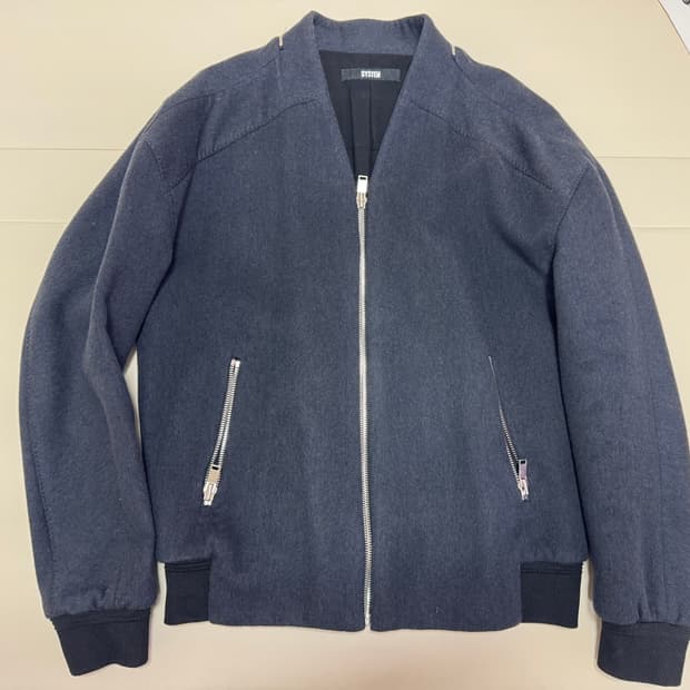 시스템옴므 울 블루종  105