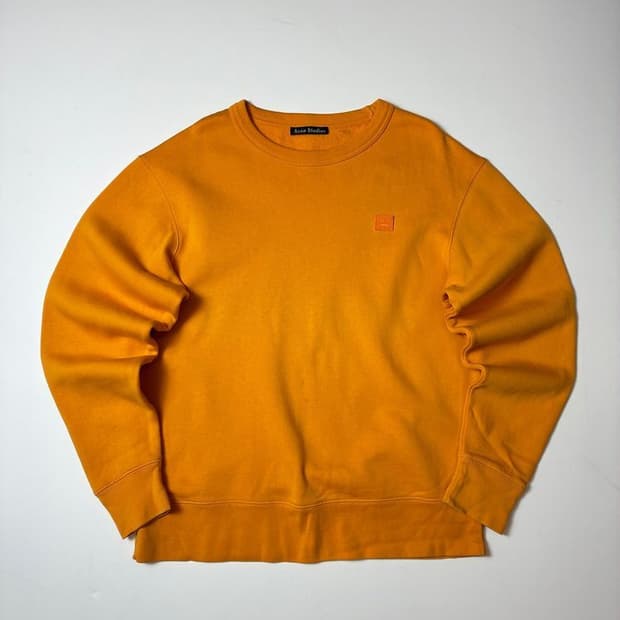 아크네스튜디오 페어뷰 페이스 크루넥 스웨트셔츠 PN8409