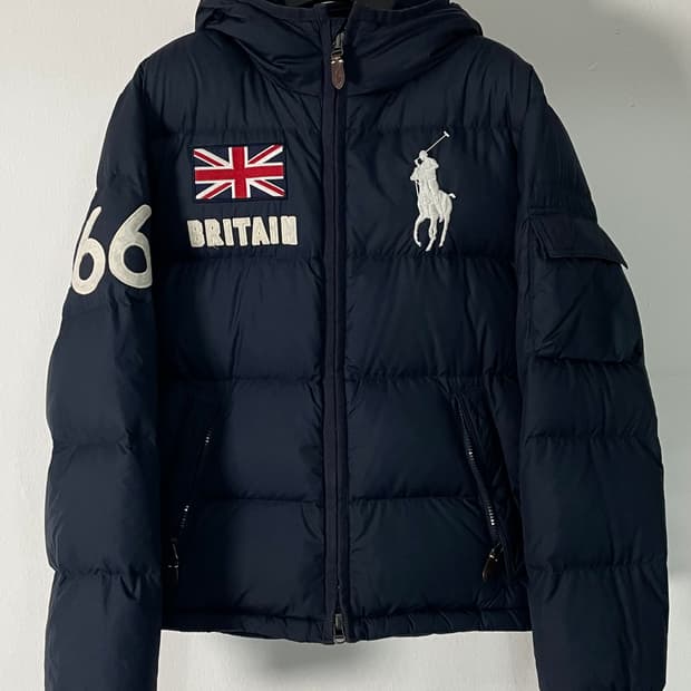 폴로 랄프로렌 빅포니 후드 패딩 (on.38)  