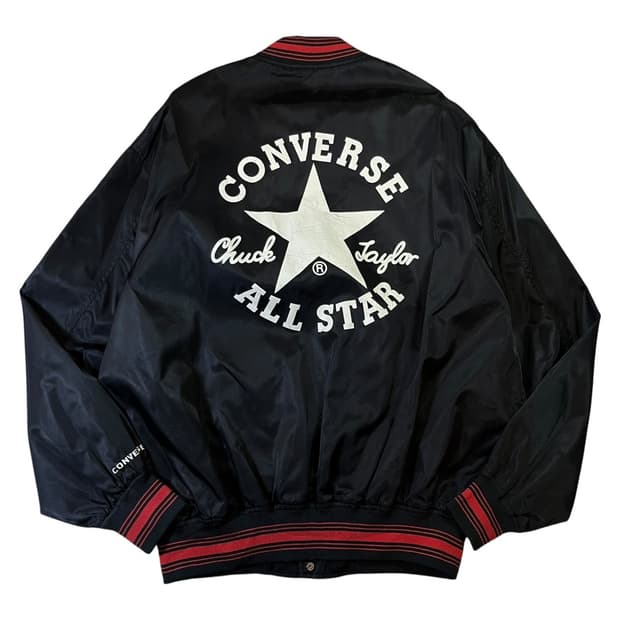 컨버스 빅로고 코치 스타디움 자켓