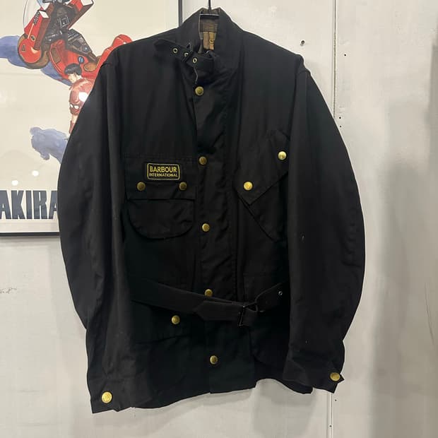95)바버 인터내셔널 왁스 자켓