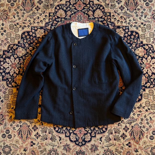 도큐먼트 스코티쉬 트위드 자켓 100