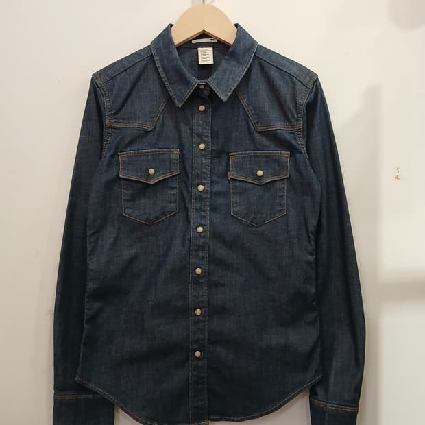 리바이스 여성데님 웨스턴셔츠