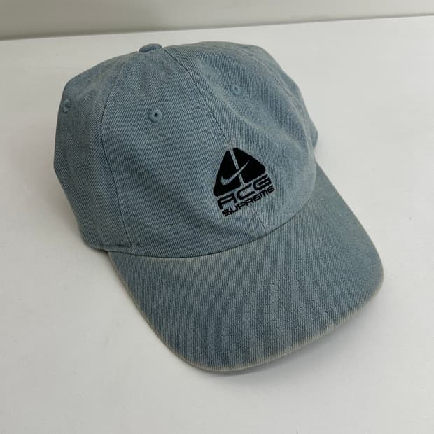 슈프림 X 나이키 ACG 데님 6패널 캡