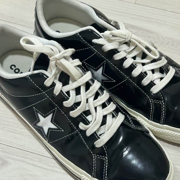 컨버스 원스타 로우 블랙