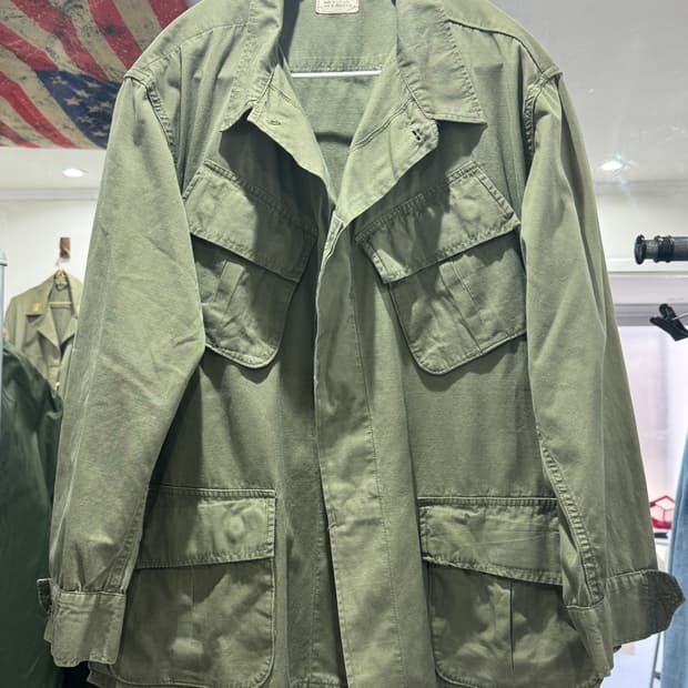 황금사이즈) US Army 정글퍼티그 자켓 (라지숏)