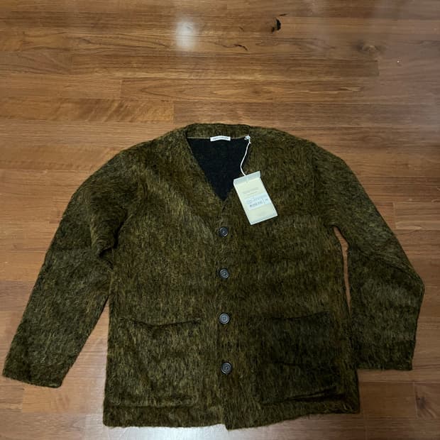 아워레가시 모헤어 가디건 브라운 48사이즈