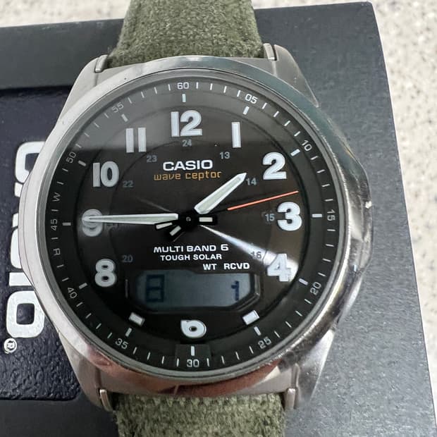 카시오 웨이브셉터 터프솔라 시계 M630B