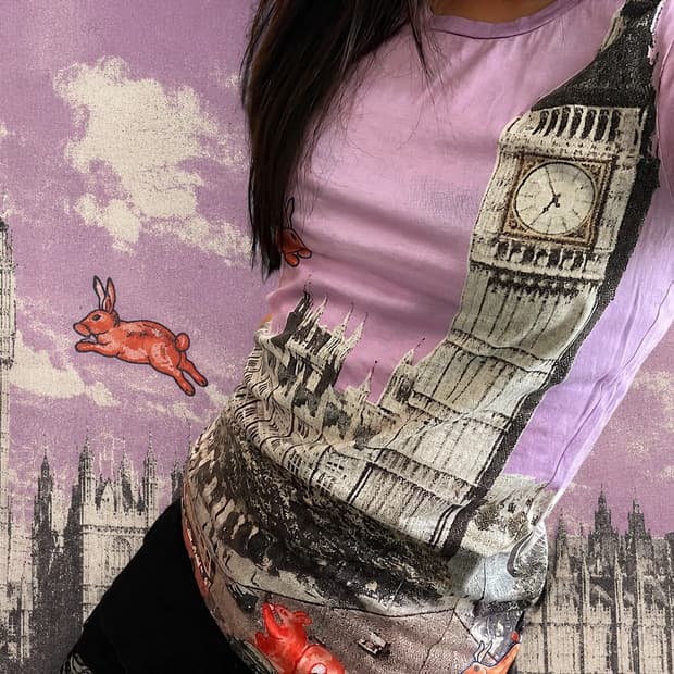 Paul Smith 'Rabbit in London' Tee