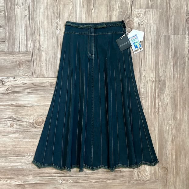 ETERNO BELLEZZA 데님 롱 스커트