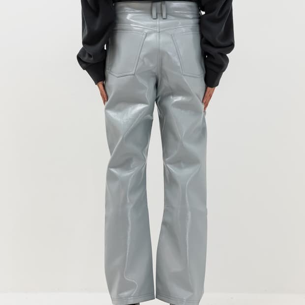 엔타이어 스튜디오 웻 팬츠